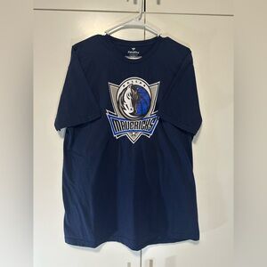 Fanatics Luka Doncic #77 NBA Dallas Mavericks T-Shirt Navy Blue Men's L